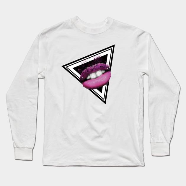 My Lips are Unsealed Long Sleeve T-Shirt by nikkiash
